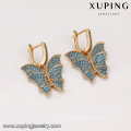 64213 Xuping hot selling import jewelry from China popular butterfly 18k gold plated turkish jewelry set